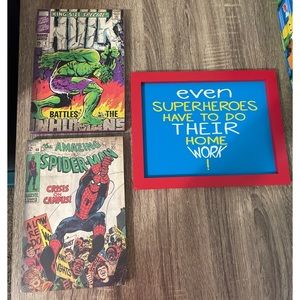 Set of 3 Marvel Wall Decor